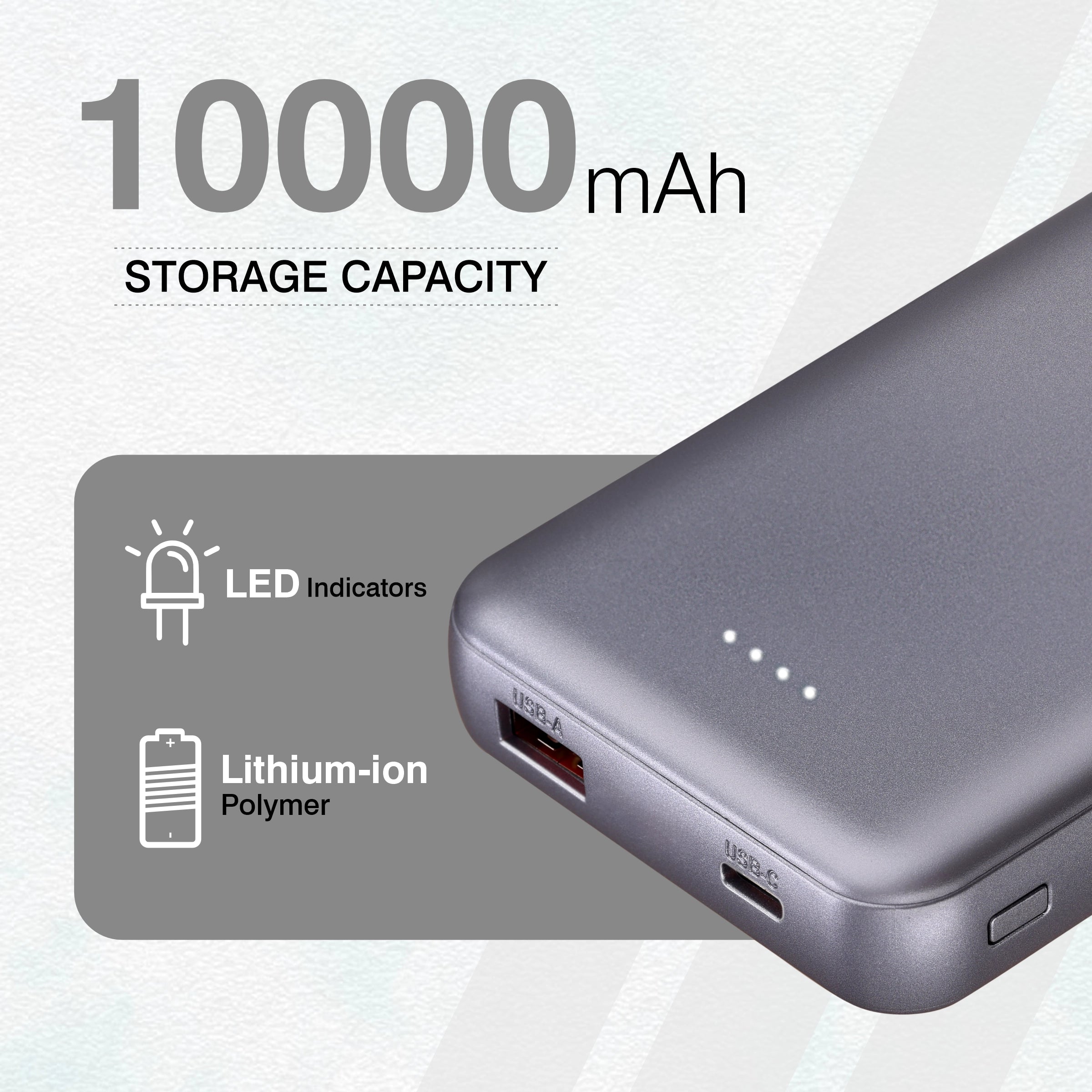 ERD PB-160 Power Bank 10000 mAh (25W)